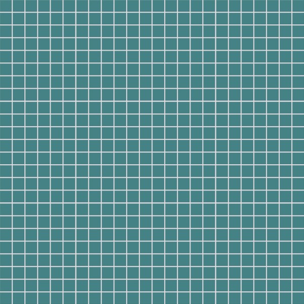 Agrob Buchtal Plural Türkis Aktiv Mosaikfliese 1x1 (30x30) Art.-Nr. 701-2009H