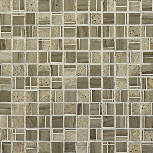 Impronta Marmi Imperiali Wall Mosaico Line Mosaikfliese 30x30 Art.-Nr. MM1130M