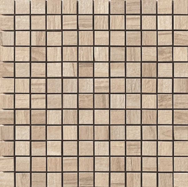 Serenissima Urban Sand Mosaikfliese 30,4x30,4 Art.-Nr. 1043915 - Holzoptik Fliese in Beige