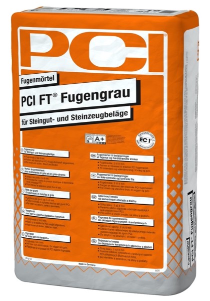 PCI FT Fugengrau Nr. 16 silbergrau Fugenmörtel 25 kg Art.-Nr. 2310/5 - Fliese in Gold/Silber/Bronze