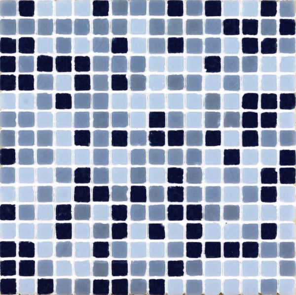 Casa dolce casa Casamood Chroma Melange Dark Azzurro Mosaikfliese 1,8x1,8 Art.-Nr. 724670 - Fliese in Blau