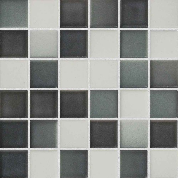 Agrob Buchtal Fresh White Grey-Mix Mosaikfliese 5x5(30x30) R10/B Art.-Nr. 41455H