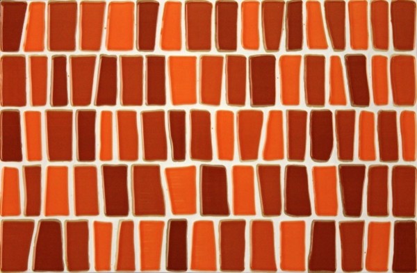 Marazzi Enjoy Pebble Orange Wandfliese 25x38 Art.-Nr.: DAKI - Fliese in Orange