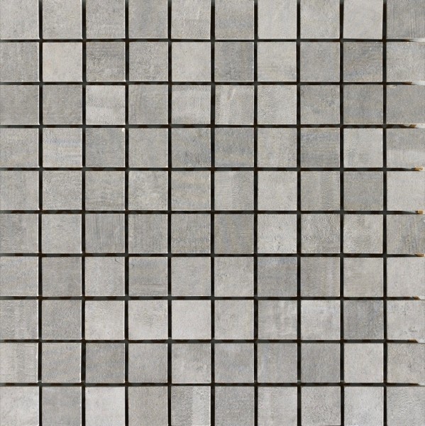 Unicom Starker Icon Quadrat Dove Gray Mosaikfliese 30x30 Art.-Nr. 7718(5274) - Modern Fliese in Grau/Schlamm