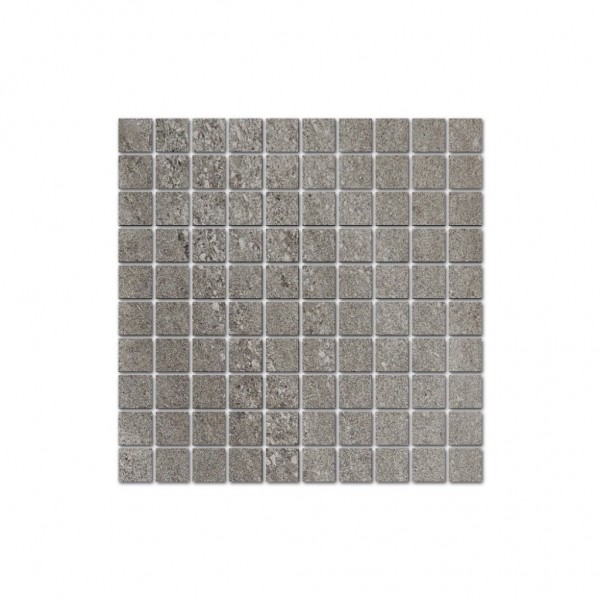 Interbau Wohnkeramik Chianti Trionto Graubeige Mosaikfliese 3,2x3,2 R10/B Art.-Nr. 753535521