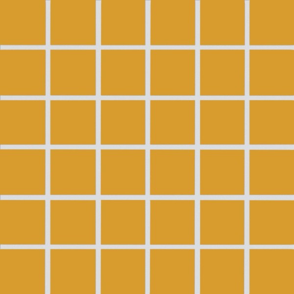 Agrob Buchtal Plural Gelb Dunkel Mosaikfliese 5x5 Art.-Nr.: 705-2020H - Steinoptik Fliese in Gelb
