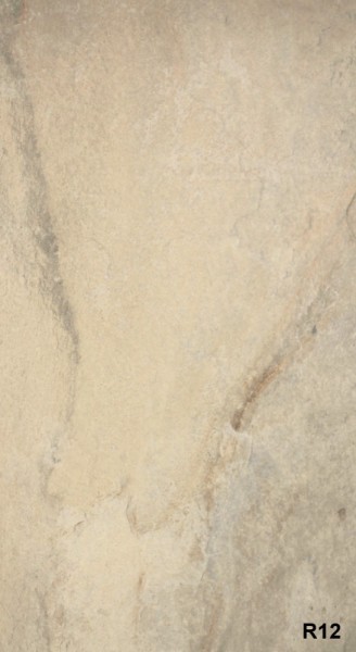Unicom Starker Natural Slate Winter Sand Beigesc Bodenfliese 40,8x61,4 R12 Art.-Nr.: 4037 - Natursteinoptik Fliese in Weiß