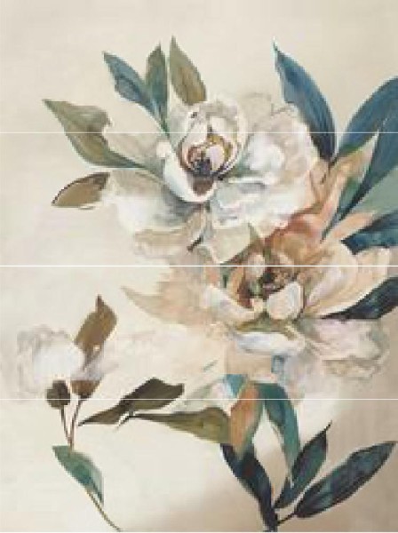 Ragno Texcem Magnolia Avorio Dekorfliese 32,5x97,7 (130 x 97,7) Art.-Nr. R6QT
