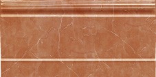 Villeroy & Boch New Tradition Rosso Glossy Sockelfliese 30x15 Art.-Nr.: 1773 ML30 - Marmoroptik Fliese in Orange