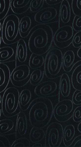 Marazzi Glass D Shell Negro Wandfliese 33x60 Art.-Nr.: CAK4 - Fliese in Schwarz/Anthrazit
