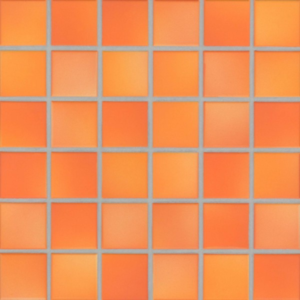 Agrob Buchtal Fresh Non-Slip Sunset Orange Mix Mosaikfliese 5X5 (30X30) R10/B Art.-Nr.: 41411H