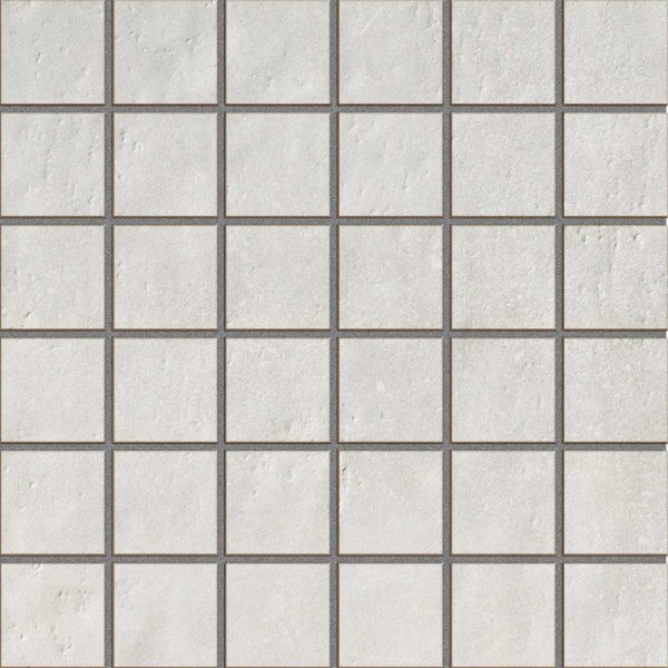 FKEU Kollektion Skyline White Satiniert Mosaikfliese 4,7x4,7 Art.-Nr. FKEU0992957