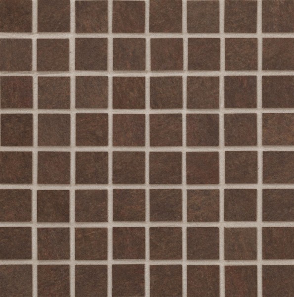 Ströher Asar Maro Mosaikfliese 30 (2,5 x 2,5) R10/B Art.-Nr. 640 0331 - Steinoptik Fliese in Braun