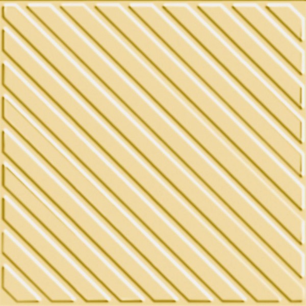 Zahna Historic Gelb Uni Ripp Bodenfliese 16x16/1,1 Art.-Nr.: 411160563.03