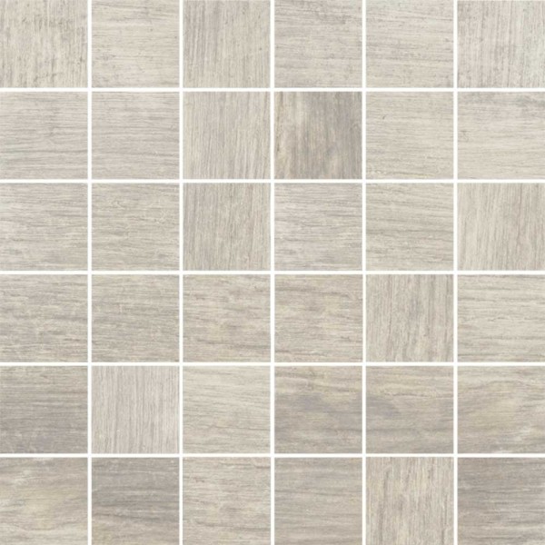FKEU Kollektion Wood Look Bianco Mozaika Cieta Mosaikfliese 4,8x4,8 Art.-Nr. FKEU0991315