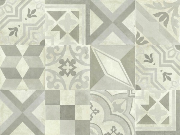 Italgraniti Square Pattern C Sq Bodenfliese 60x60/1,0 Art.-Nr.: SQP68C - Modern Fliese in Farbmix