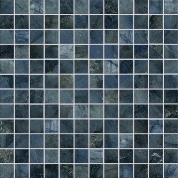 Agrob Buchtal Marble & More Labradorit Blue Mosaikfliese 2,5x2,5 R10/B Art.-Nr. 431114H - Modern Fliese in Blau