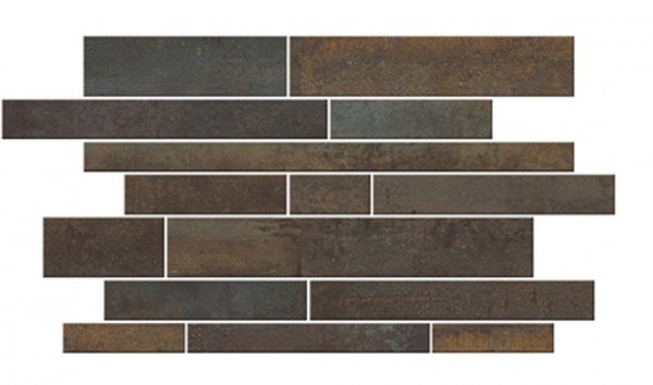 FKEU Kollektion Sperrylith Stripes Wall Pyrargyrit Mosaikfliese 30x60 R9 Art.-Nr. FKEU0990918