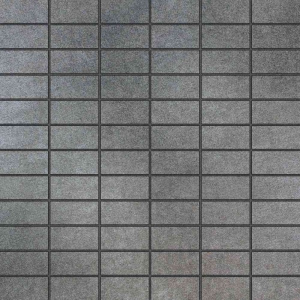 FKEU Kollektion Steinquarz Basalt Mosaikfliese 2,3x4,7 (30x30) R11 Art.-Nr. FKEU001321