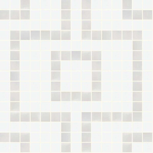 Bisazza Decori Labirinto Bianco Mosaikfliese 2x2 (32x32cm) Art.-Nr. LABIRINTO