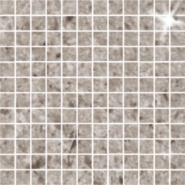 Serenissima Fusion Grey Mosaikfliese 2,2x2,2 Art.-Nr. 1045477 - Fliese in Grau/Schlamm