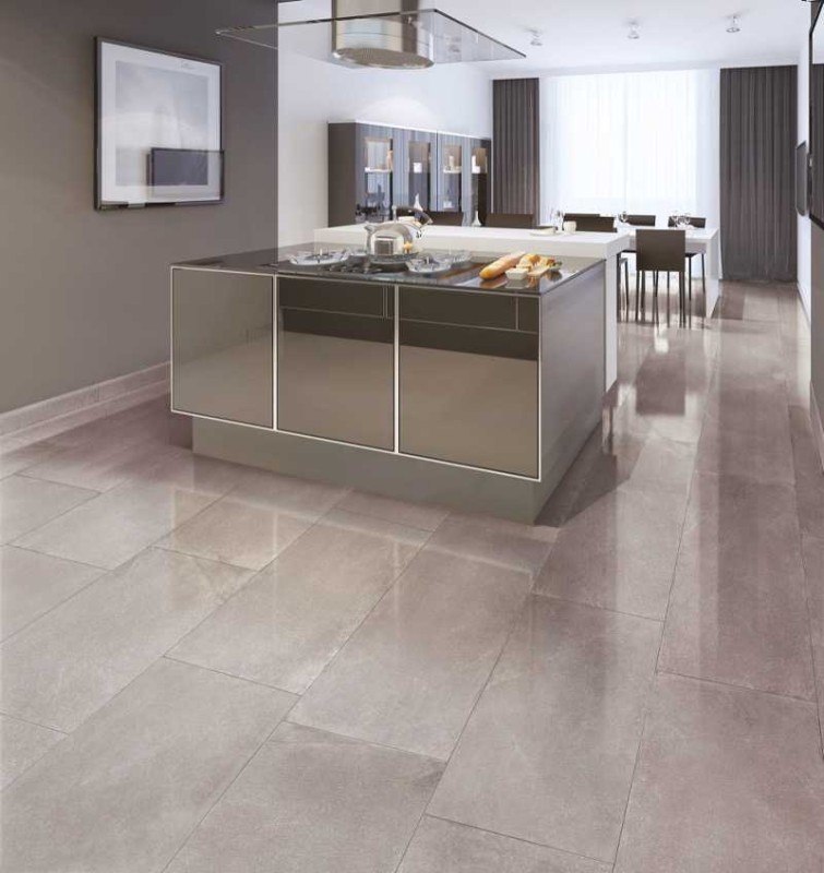 Cercom Walk Grey Lap Bodenfliese 60x120 - Inspiration Küche