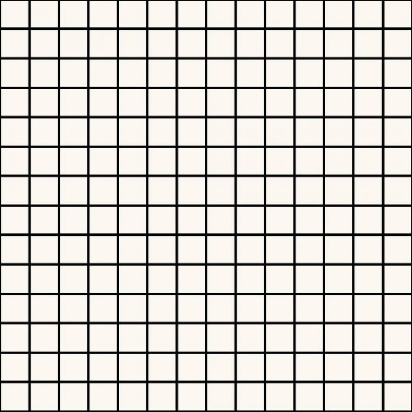 Marazzi Eclettica White Mosaikfliese 40x40 Art.-Nr. M3S4 - Modern Fliese in Weiß