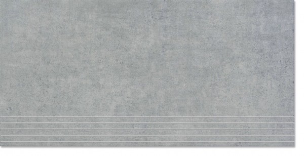 Agrob Buchtal Inside-Out Zementgrau Stufe 30x60/1,05 R10/A Art.-Nr.: 433643 - Fliese in Grau/Schlamm