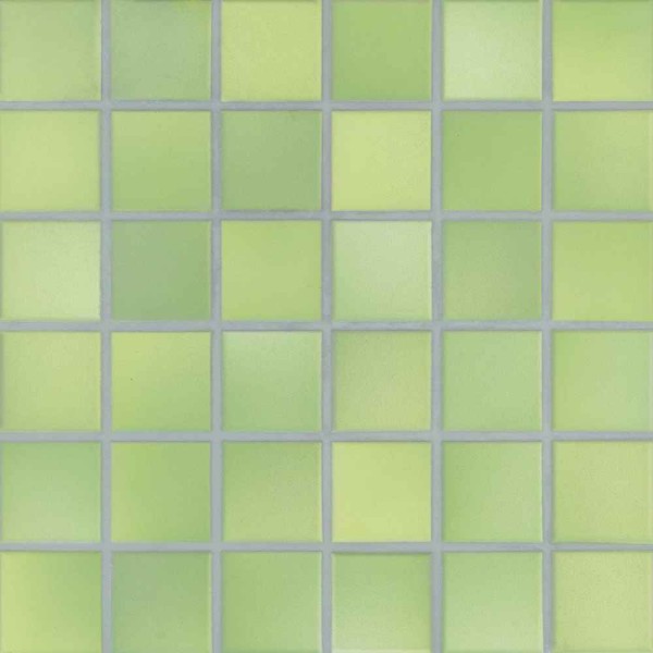 Agrob Buchtal Fresh Non-Slip Lime Green-Mix Mosaikfliese 5x5(30x30) R11/C Art.-Nr. 41434H