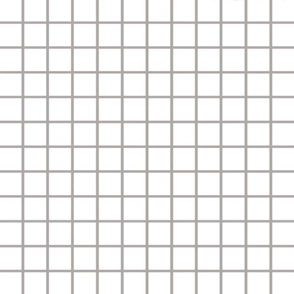 Paradyz Albir Bianco Mosaikfliese 2,3x2,3 Art.-Nr.: PAR229229