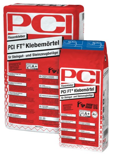 PCI FT Klebemörtel grau Fliesenkleber 25 kg Art.-Nr. 1041/9 - Fliese in Grau/Schlamm