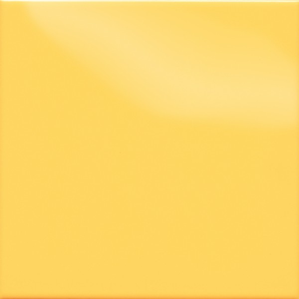 Fabresa Unicolor Amarillo Yema S c Wandfliese 15x15 Art.-Nr.: F56 - Modern Fliese in Gelb