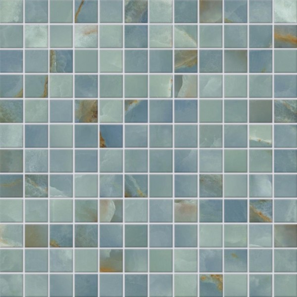 Agrob Buchtal Marble & More Cielo Mosaikfliese 2,5x2,5 R10/B Art.-Nr. 431113H - Modern Fliese in Blau