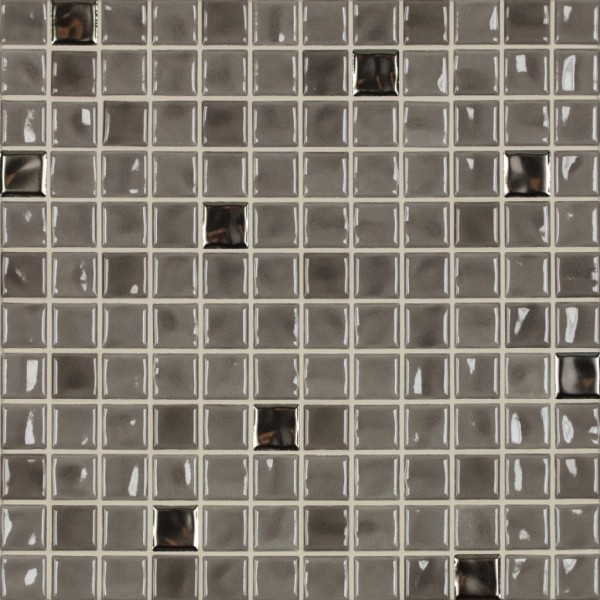 Jasba Amano Taupe Metallic Mix Mosaikfliese 2x2 Art.-Nr.: 41930H
