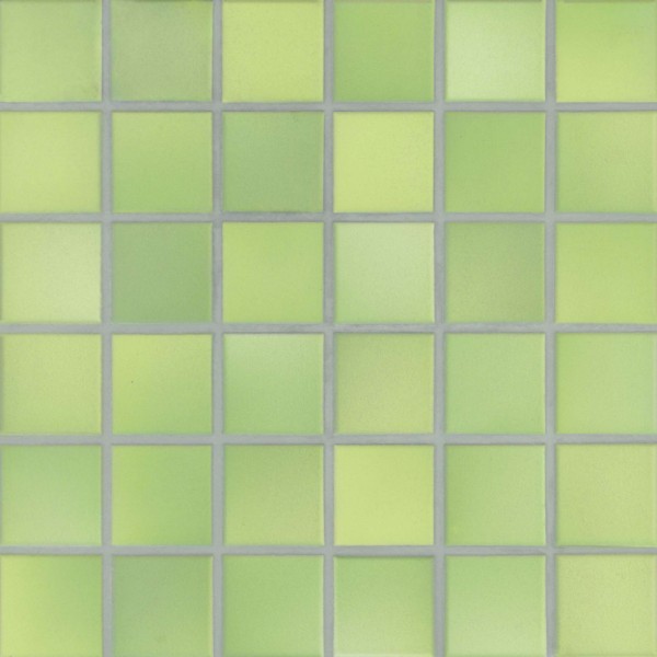 Jasba Fresh Lime Green Mix Mosaikfliese 5X5 R10/B Art.-Nr.: 41414H