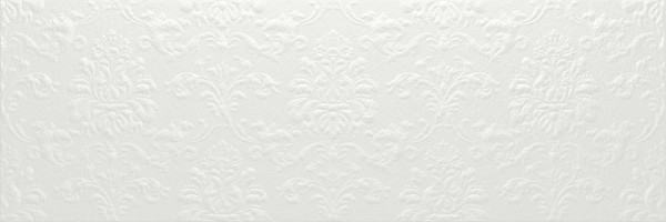 Italgraniti Stone Plan Wall Jacquard Bianco Wandfliese 32x96,2 Art.-Nr.: SP096J - Ornament-Dekor Fliese in Weiß