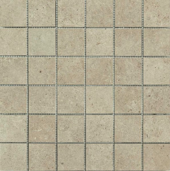 Marazzi Silver Stone Beige Mosaikfliese 30x30 Art.-Nr. MLX2 - Steinoptik Fliese in Grau/Schlamm