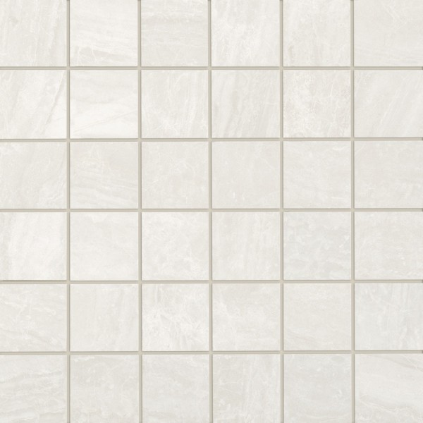 Unicom Starker Cosmic White Mosaikfliese 30X30 Art.-Nr. 7520 - Marmoroptik Fliese in Weiß