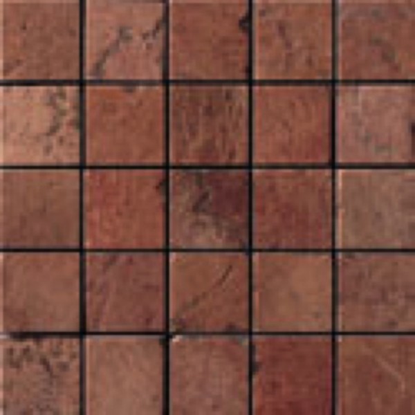 Serenissima Quarry Stone Terra Mosaikfliese 31,7x31,7 Art.-Nr. 1001221-9QMMT - Fliese in Rot