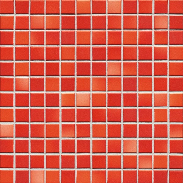 Jasba Fresh Secura Coral Red Mix Mosaikfliese 2,4x2,4 R10/B Art.-Nr.: 41312H