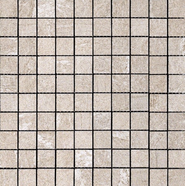 Unicom Starker Stone Wave Pure Mosaikfliese 30,1x30,1 R10/B Art.-Nr. 5509 - Steinoptik Fliese in Weiß
