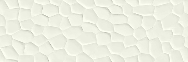 Marazzi Essenziale Deco 3d Strutt Wandfliese 40x120/0,8 Art.-Nr.: MNP3 - 3D-Optik Fliese in Weiß