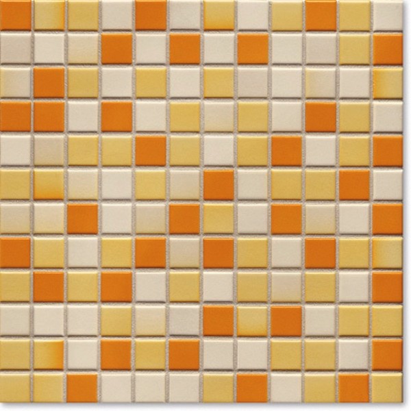 Jasba Lavita Sonnenorange Gl Mosaikfliese 2,4x2,4 Art.-Nr.: 3605H