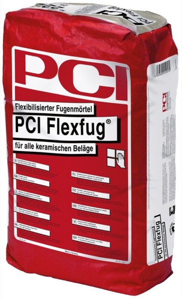 PCI Flexfug Nr. 22 sandgrau Flexibilisierter Fugenmörtel 25 kg Art.-Nr. 1057/0 - Fliese in Grau/Schlamm