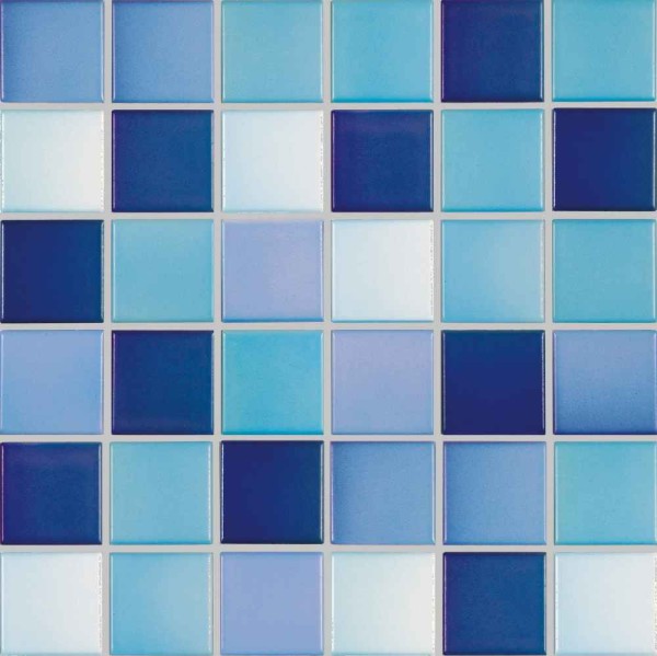 Agrob Buchtal Fresh Carribbean Blue-Mix Mosaikfliese 5x5(30x30) R10/B Art.-Nr. 41456H