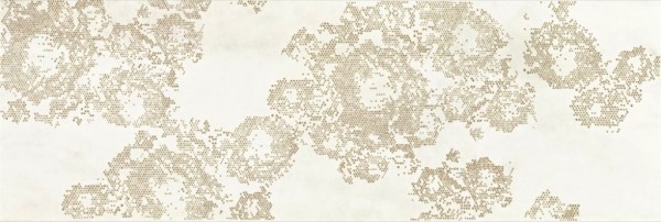 Marazzi Stonevision Portogallo Fiore Wandfliese 32,5x97,7 Art.-Nr.: MHZ2 - Marmoroptik Fliese in Weiß