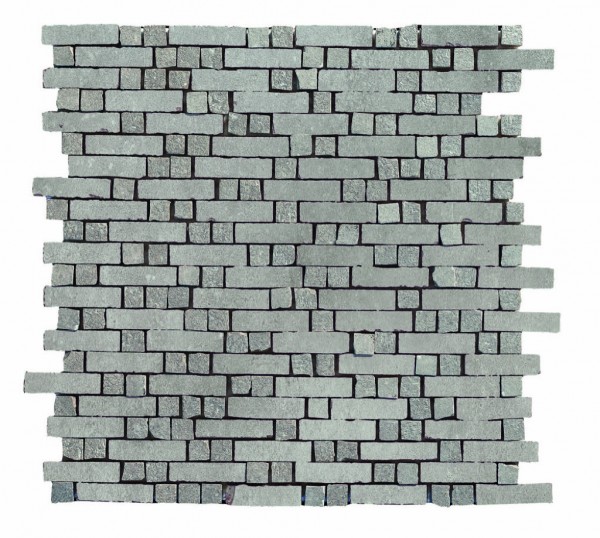Marazzi Memento Silver Mosaikfliese 30x30 brick R10 Art.-Nr. M034 - Betonoptik Fliese in Grau/Schlamm