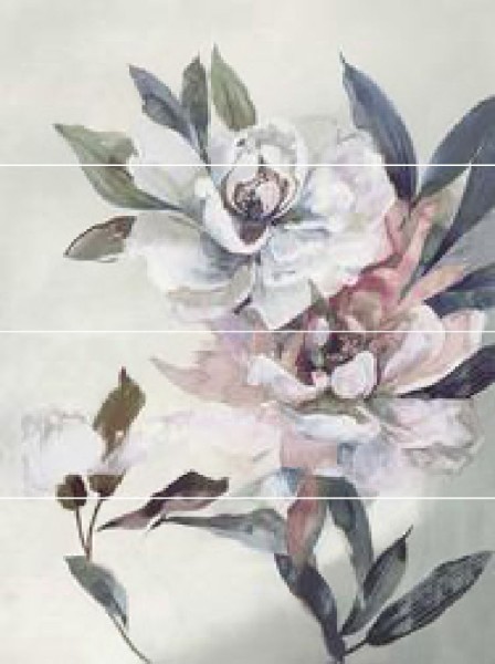Ragno Texcem Magnolia Bianco Dekorfliese 32,5x97,7 Art.-Nr. R6QU