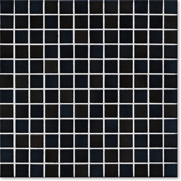 Jasba Lavita Secura Graphitschwarz Mosaikfliese 2,4x2,4 R10/B Art.-Nr.: 3627H