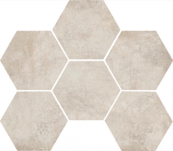 Muster 30x60 cm für Marazzi Clays Cotton Sechseck 18,2x21/0,95 Art.-Nr.: MM5N